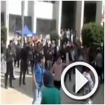 بالفيديو : طلاب الإخوان بالسلاح الناري في كلية التجارة بجامعة الإسكندرية