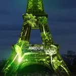 La Tour Eiffel se transforme en une forêt virtuelle, grâce à Neziha Mestaoui, artiste d’origine tunisienne