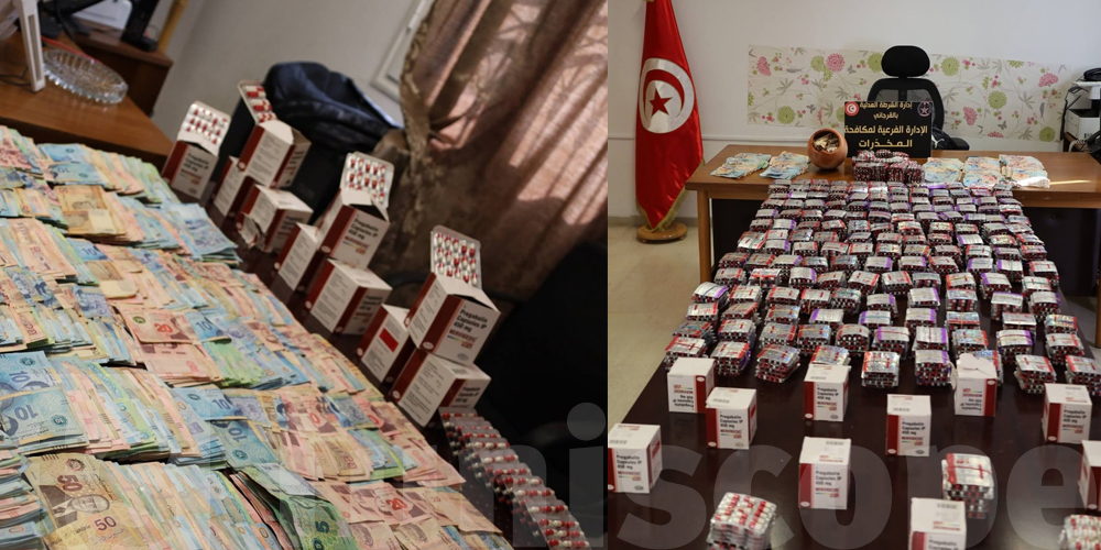 عاجل : يروّجوا في «الليريكا» للتلامذة ... ايقافات و حجز 26 ألف قرص و32 مليون...تفاصيل ينشرها الامن