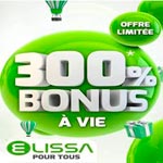 Avec Elissa : Profitez de 300% bonus à vie !