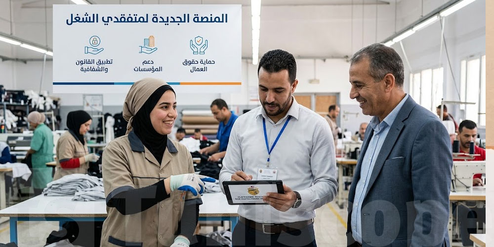 عاجل : منصة جديدة لمتفقدي الشغل.. شنوة باش تتبدّل للعمال والمؤسسات؟