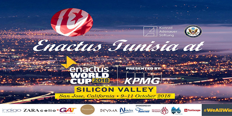 Enactus Tunisia participe dans la compétition internationale Enactus World Cup 2018