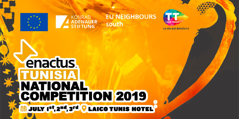 Enactus Tunisia National Competition 2019 du 1 au 3 juillet