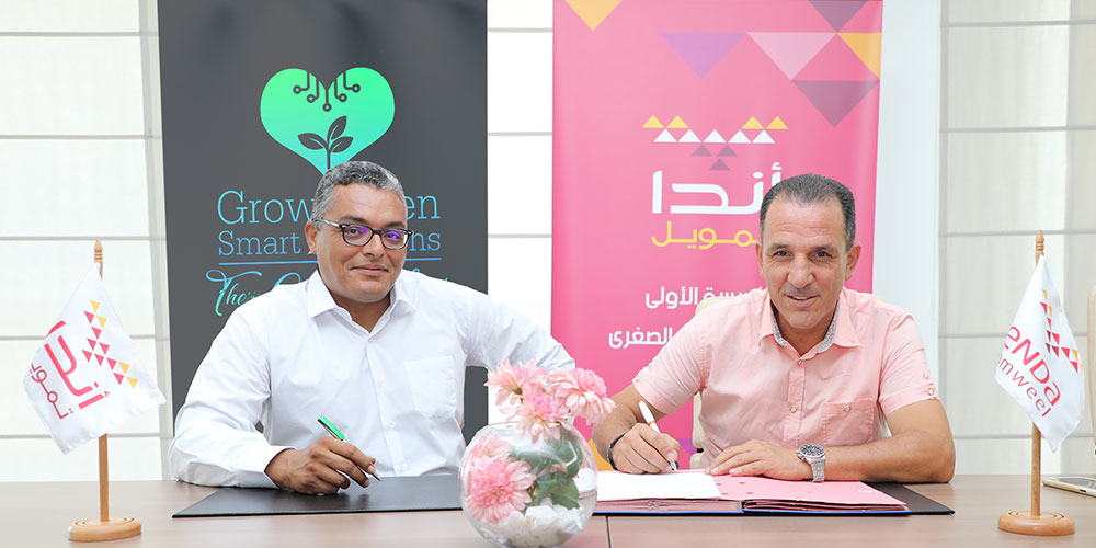 Signature d’une convention de partenariat entre Enda Tamweel et Grow Green Smart Solutions