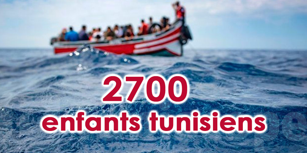 2700 enfants tunisiens sont arrivés clandestinement en Italie 