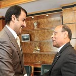 Marzouki rencontre l’émir du Qatar à New York