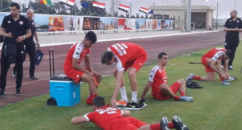 كاس امم افريقيا: المنتخب التونسي يجري اول حصة تدريبية في السويس
