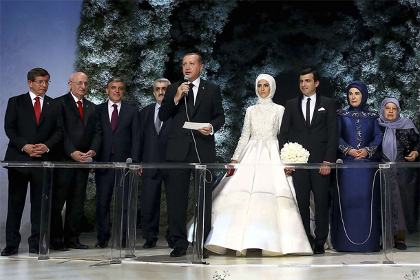 En photos : Mariage de la fille de Recep Tayyip Erdogan