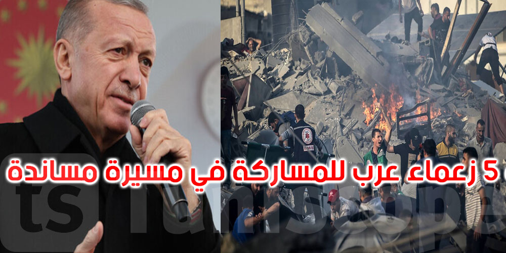 صحيفة تركية: أنقرة تدعو زعماء 5 دول عربية للمشاركة في مسيرة مؤيدة للفلسطينيين