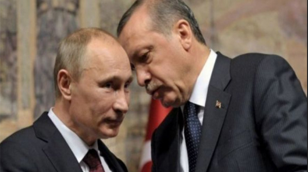 أردوغان يدعو بوتين لحضور مباراة كرة قدم في تركيا