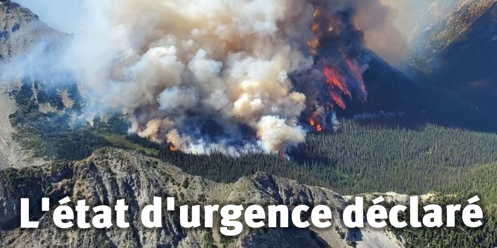 L'état d'urgence déclaré dans les Territoires du Nord-Ouest du Canada en raison des incendies