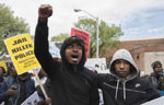 Etats-Unis: nouvelle manifestation à Baltimore après la mort d'un Noir arrêté