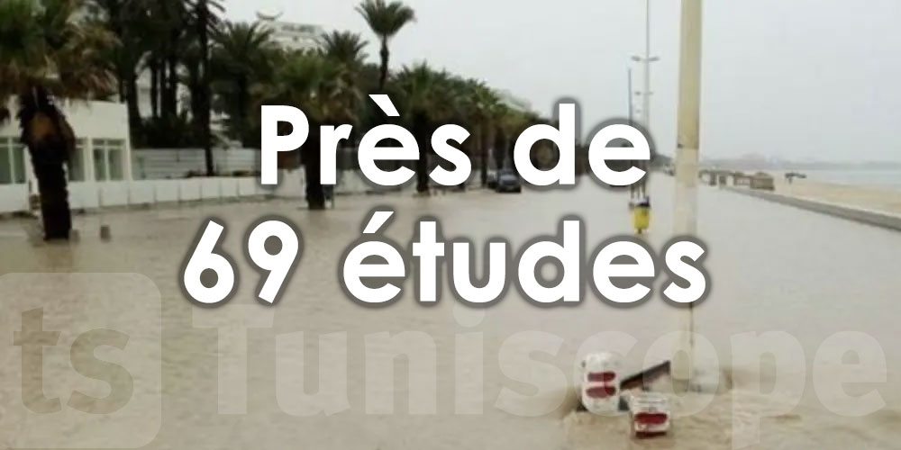 Près de 69 études pour la protection de 22 gouvernorats contre les inondations
