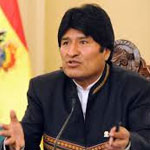 Evo Morales, réélu Président de la Bolivie pour un troisième mandat