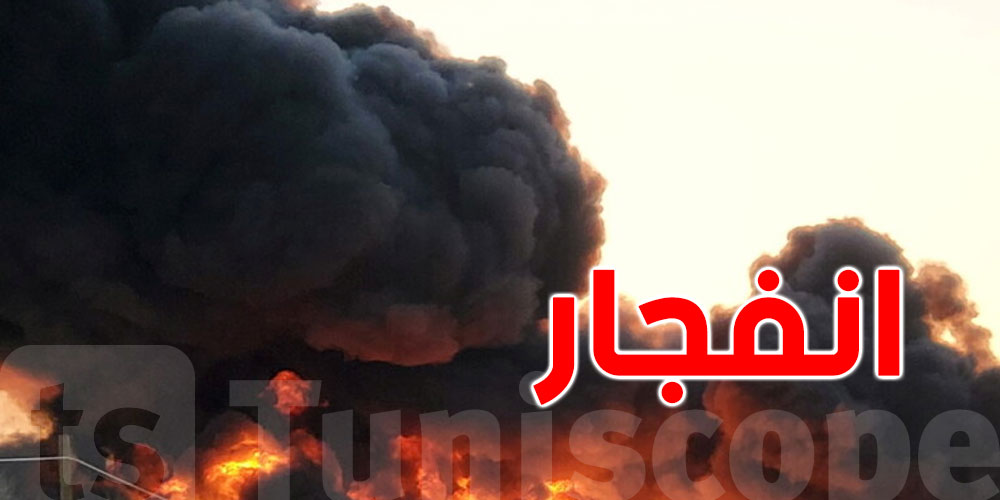 بالفيديو..انفجار ضخم اثر اصطدام شاحنة بقطار مُحمّل بالفحم والبنزين
