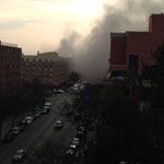 En photo - Etats-Unis : grosse explosion dans le quartier de Harlem à New York
