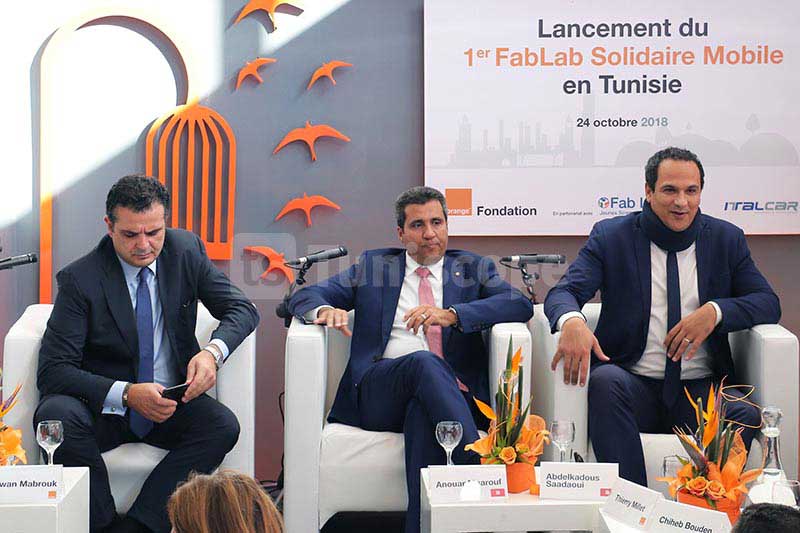 En vidéos :La Fondation Orange lance le 1er FaLab solidaire en Tunisie