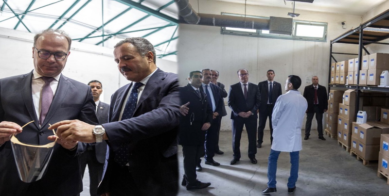 Fakhfakh vérifie le stock des médicaments à la pharmacie centrale