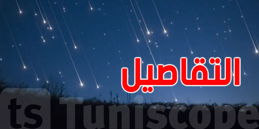 غدا: سماء تونس تشهد تساقط شهب ''البرشاويات''