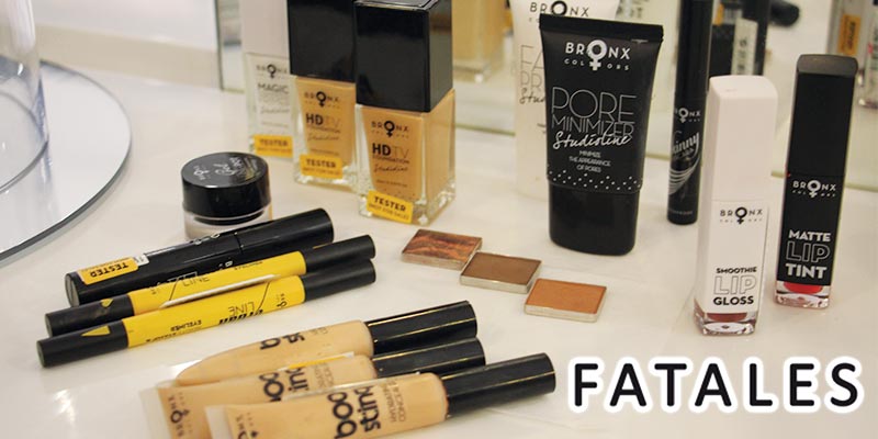 En vidéo : Découvrez la marque de make-up Bronx Colors disponible chez  Fatales