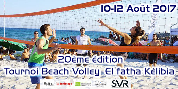 En vidéo : 20ème édition du tournoi de Beach Volley d’El Fatha du 10 au 12 Août