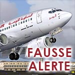 Alerte – Intox : Aucune bombe n’a été retrouvée à bord d’un avion Tunisair