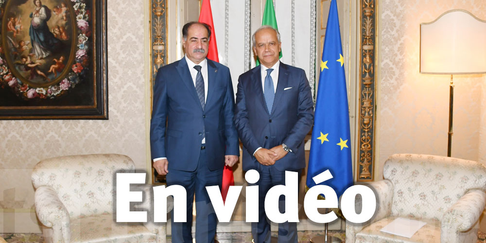 En vidéo : Kamel Feki rencontre son homologue italien