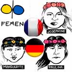 Le verdict des 3 Femen attendu pour ce soir