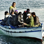 2 femmes et un bébé à bord d’une embarcation clandestine vers Lampedusa 
