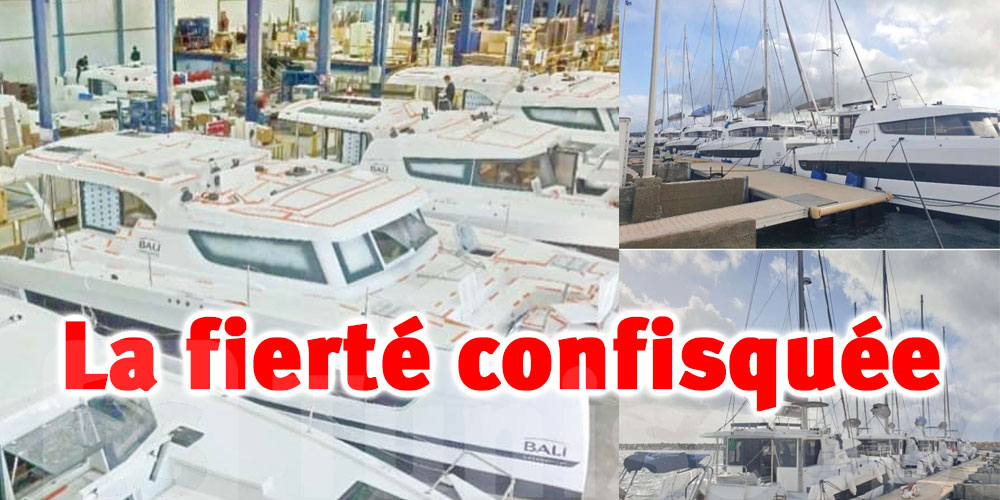 Des catamarans ’’fabriqués en Tunisie’’ interdits d’export, par la Tunisie  