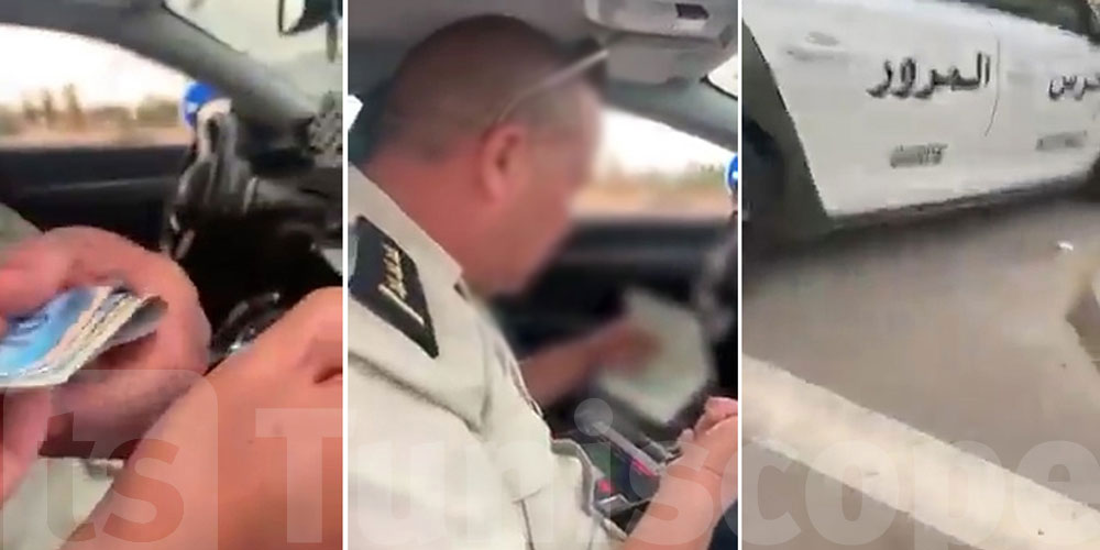 Policier filmé en train de toucher un pot-de-vin: Sa fille raconte sa version des faits 