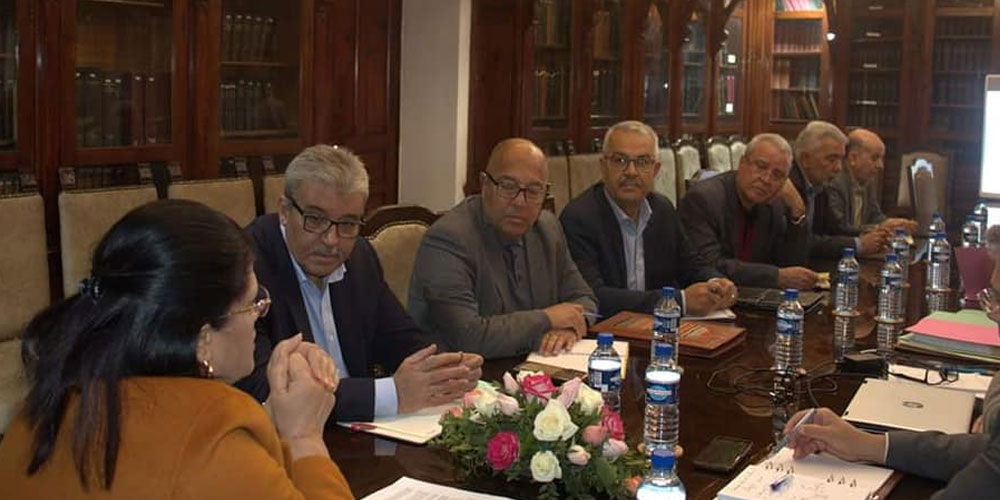 الإجراءات المقترحة في مشروع قانون المالية محور لقاء نمصية بوفد عن اتحاد الشغل