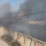 En photos : Incendie à proximité du cimetière juif de Tunis