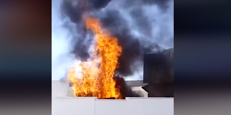 Un incendie se déclare dans une usine de câbles à Ksar Hellal