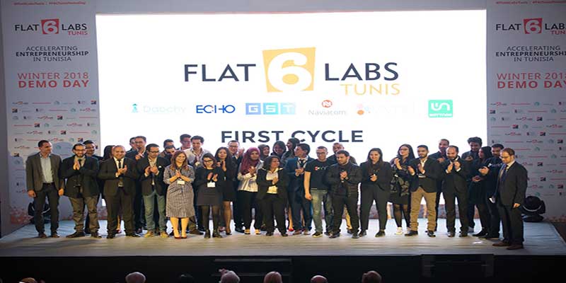 Flat6Labs organise la deuxième édition de son Demo Day :  sept nouvelles startups à l’honneur Tunis le 04 Juillet 2018
