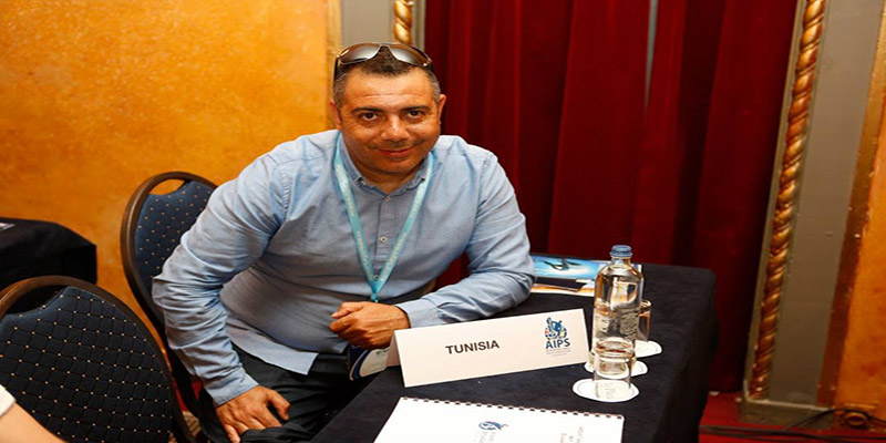 Le photographe reporter sportif  tunisien Mohamed Fliss élu membre du comité exécutif de l'AIPS Afrique
