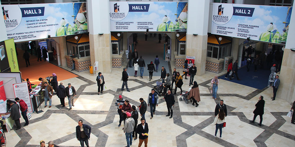 la 15ème édition du Salon International du Bâtiment et de la Construction « Carthage » 