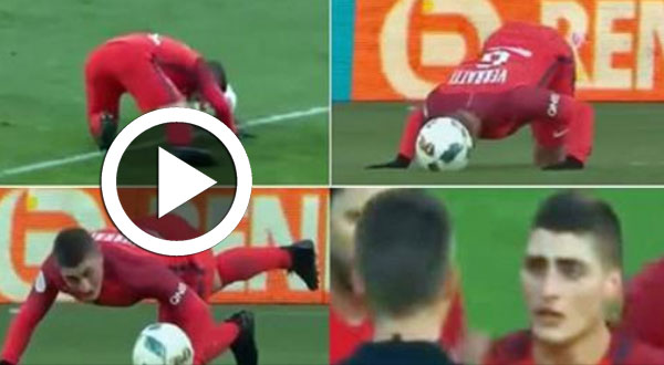 بالفيديو..أغرب بطاقة صفراء في تاريخ كرة القدم