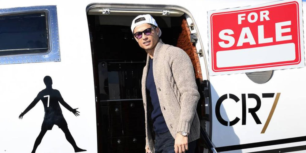 Pourquoi Ronaldo met-il en vente son jet privé ?