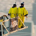 En vidéo : Deux Français réalisent le premier saut en Base jump du haut de la tour Burj Khalifa