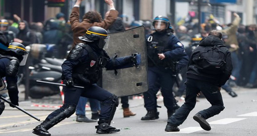 فرنسا : اشتباكات بين المواطنين والشرطة