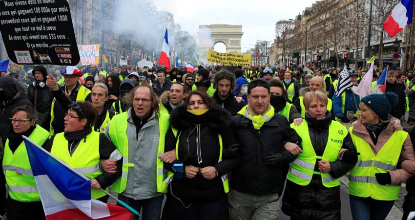 فرنسا : السترات الصفراء تحتفل بـ3 أشهر على انطلاق حراكها