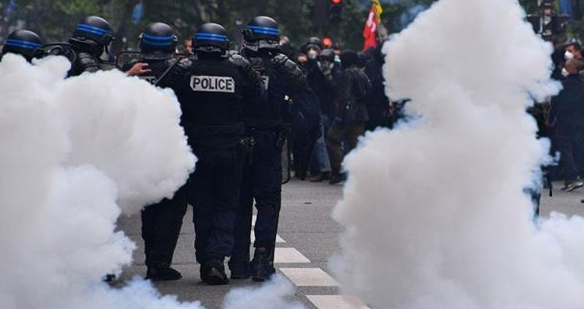 فرنسا: إصابات واعتقالات في تظاهرات حاشدة ضد ماكرون