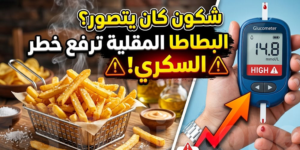 شكون كان يتصور؟ البطاطا المقلية تنجم ترفع خطر السكري!