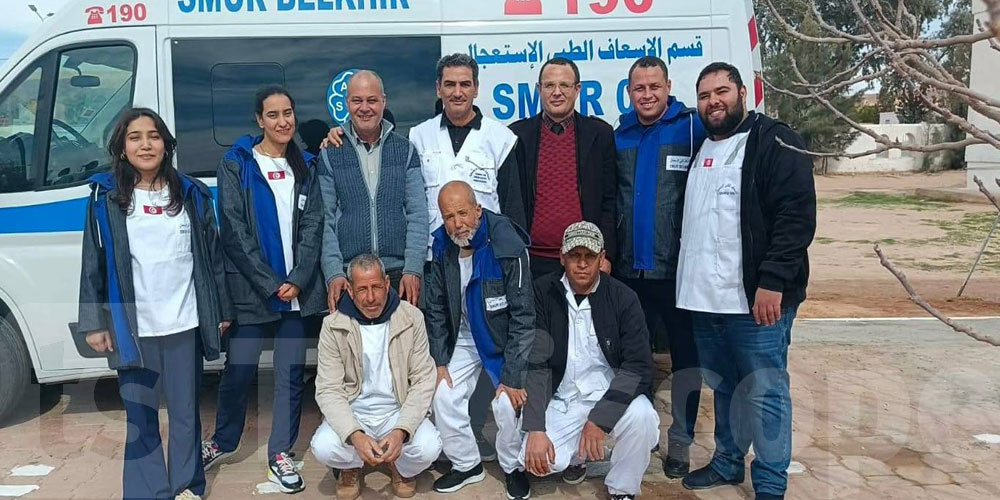  قفصة: انطلاق العمل رسميًا بالوحدة المتنقلة للنجدة والإنعاش ببلخير