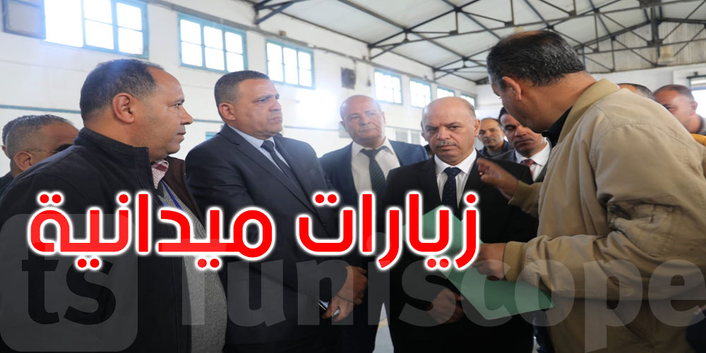 وزير النقل يؤدي زيارات عمل ميدانية إلى ولايات سيدي بوزيد وقفصة توزر