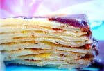 Gâteau de crêpes au citron