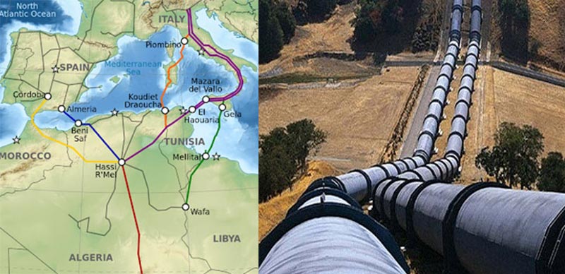 هذه نسبة أرباح تونس من أنبوب الغاز الرابط بين الجزائر وإيطاليا عبر ترابها..