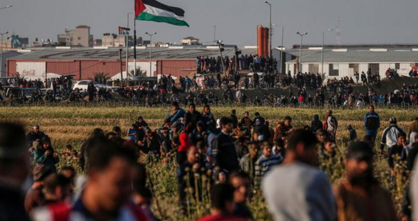 إصابة 48 فلسطينياً في مواجهات مع الجيش الإسرائيلي شرق قطاع غزة
