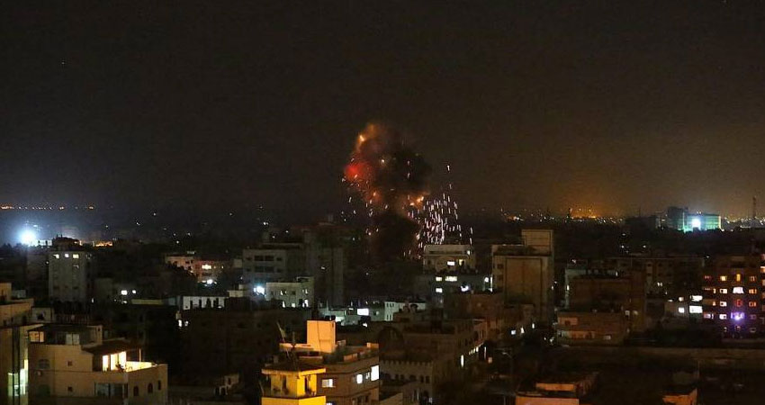 عاجل: غارات إسرائيلية على قطاع غزة